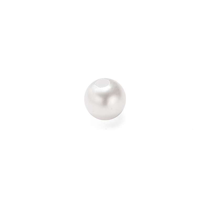 Wholesale multi - style ABS imitation pearl perforated pearl loose bead diy necklace pendant bracelet accessories