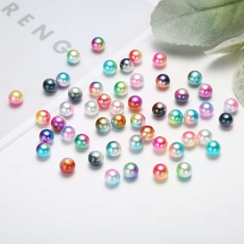 Spot new color pearl ABS imitation pearl diy headdress necklace bracelet accessories manufacturers wholesale