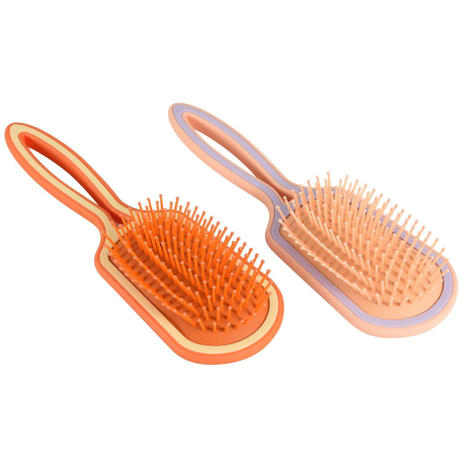Plastic Massage Detangling Hair Brush for Curly Hair