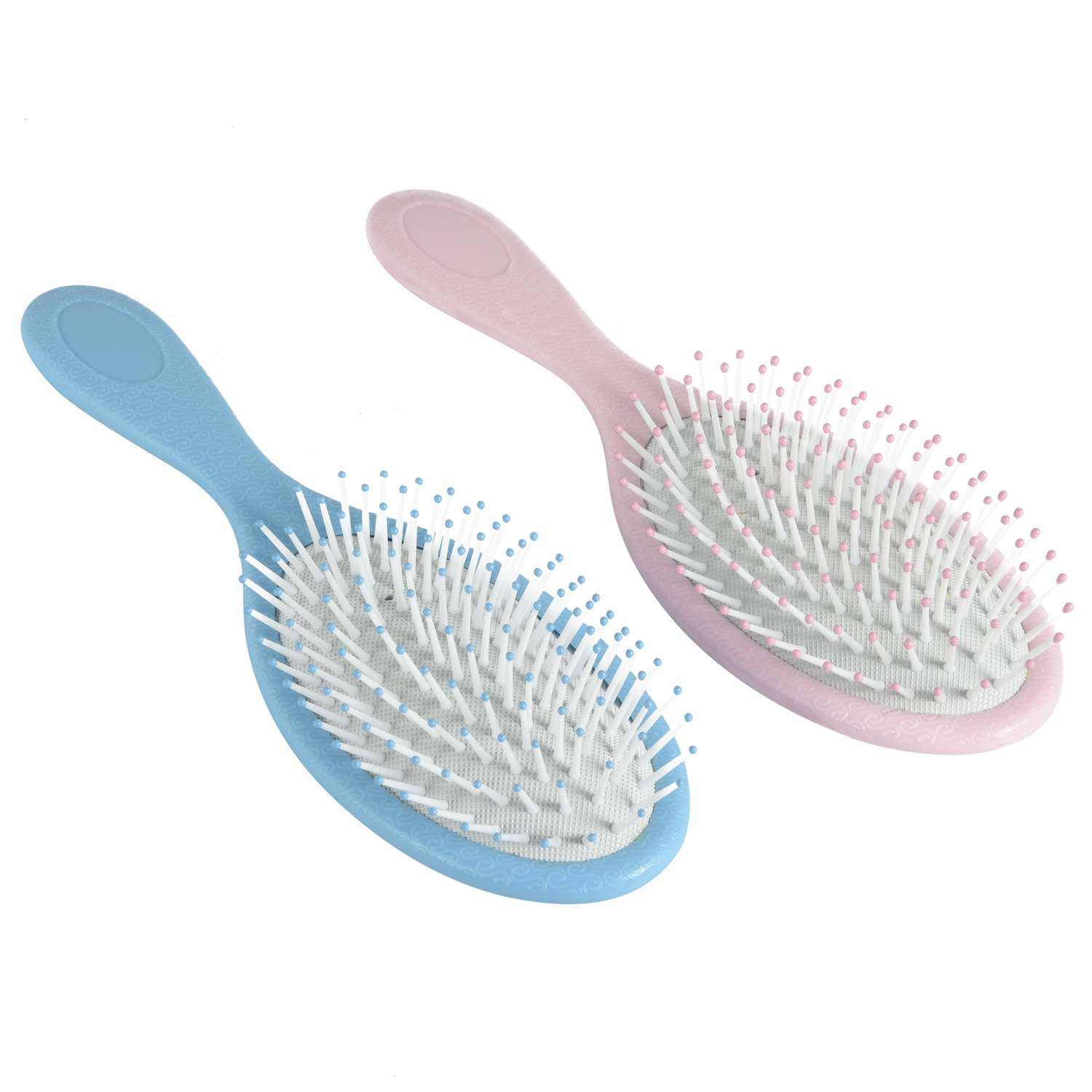 Leaf Design Plastic Hair brush