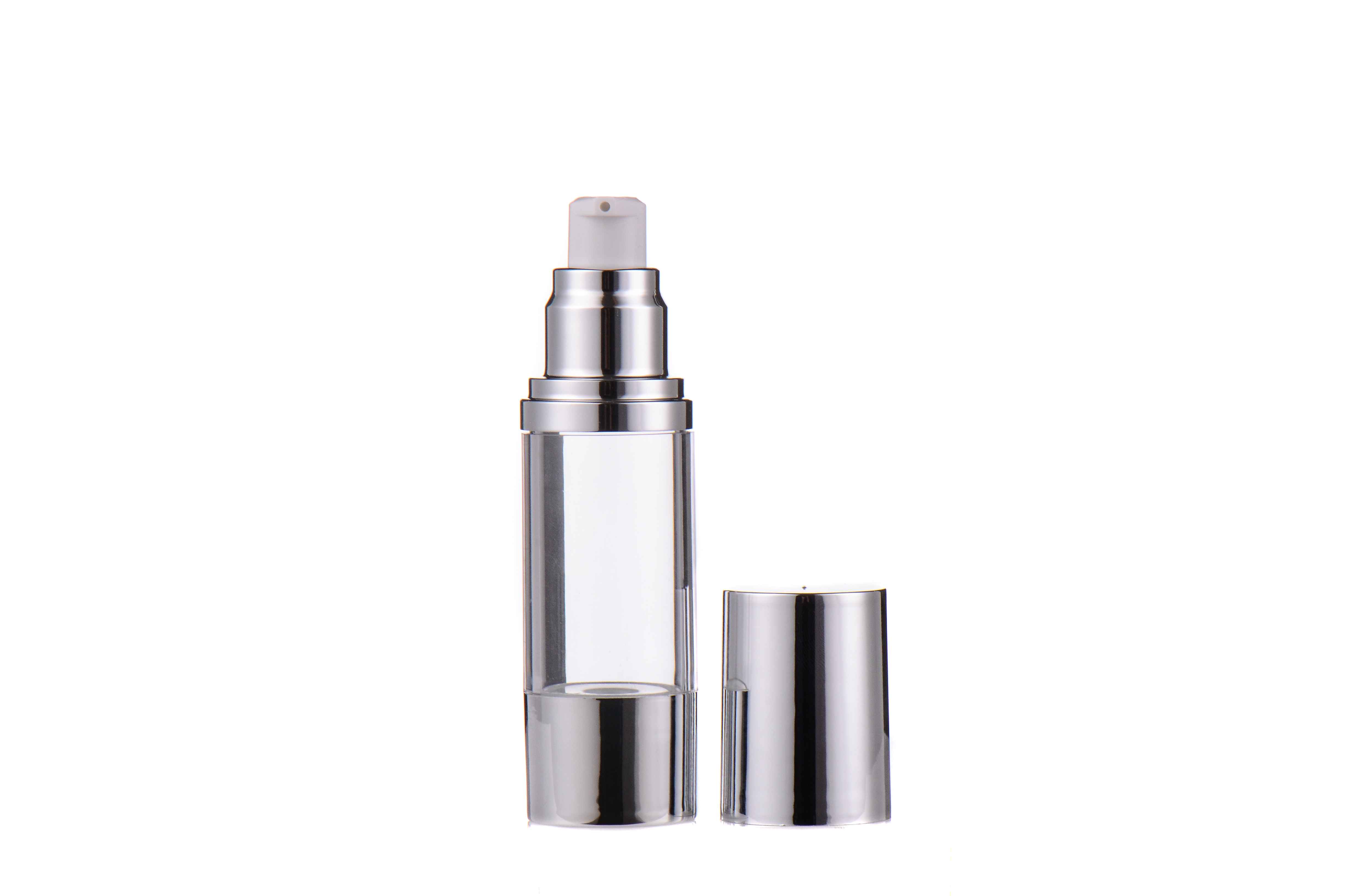Wholesale 15ml 30ml 50ml 100ml Acrylic Gold Cosmetic Packaging Bottles Luxury Essence Cream Lotion Airless Pump Bottle