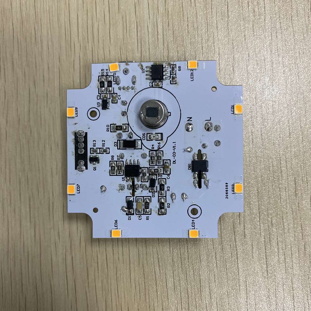 Customized Electronic Circuit Board Assembly PCBA Manufacturer Multi-layer PCB suited for Intelligent Night Lamp 05